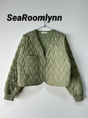 SeaRoomlynn 하트 퀼팅 자켓 free