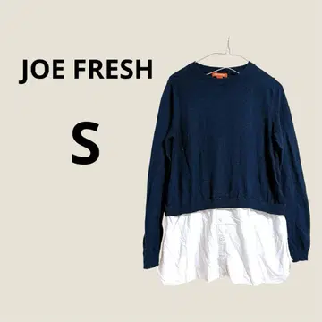 JOE FRESH 네이비 레이어드 니트