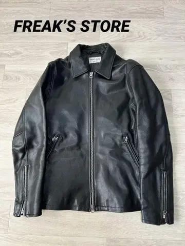FREAK'S STORE 싱글 라이더 자켓 M