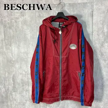 BESCHWA 빈티지 에이리언 나일론 후드티 L