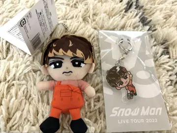 Snow Man 무카이 코지 스노칠. 교수형 아크릴 키링 세트