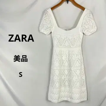 새상품급 ZARA 자라 오픈워크 니트 원피스 S 크로셰