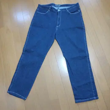 빅 사이즈 sabstreet 다크 블루 스트레이트 데님 21호
