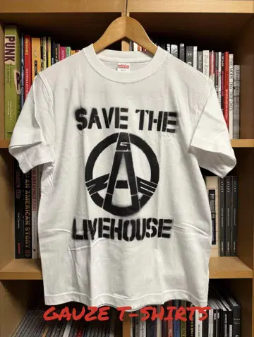GAUZE SAVE THE LIVEHOUSE T-SHIRTS