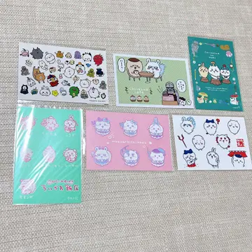 치이카와 (먼작귀) 엽서 모음 치이카와의 숲 나가노 마켓 점포 마법