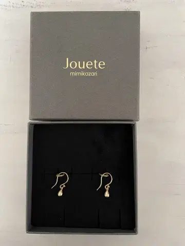JOUETE 쥬에테 골드 드롭 귀걸이 (양쪽 귀용)