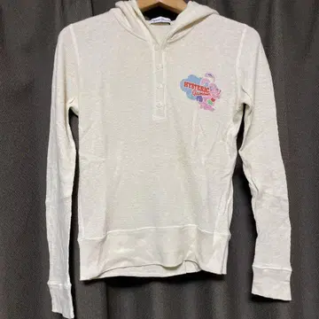 HYSTERIC GLAMOUR 후드 부착 니트 후드티