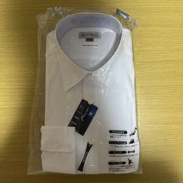 i-shirt 슬림 모델 M39-82 화이트 하루야마 긴팔