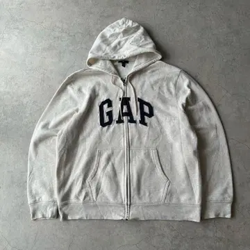 GAP 갭 풀 집업 후드티 아이보리