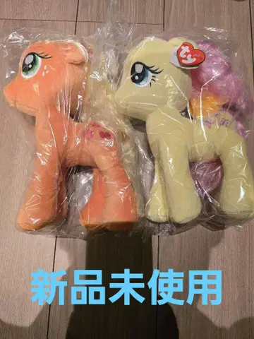 My Little Pony 봉제 인형 2개 세트 오리지널 백 포함