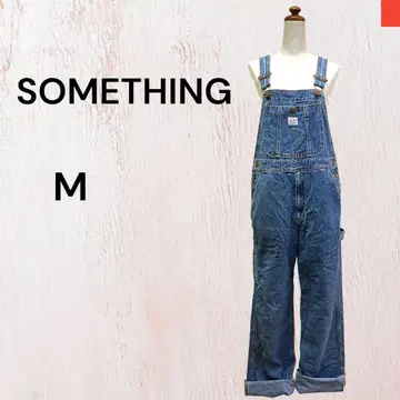 썸씽 SOMETHING 데님 오버롤 살로펫 M 사이즈