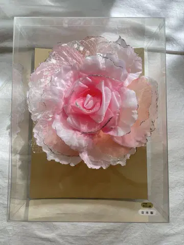 큰 것은 좋은 것이다! 핑크 꽃 머리 장식
