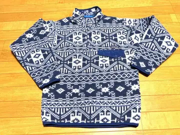 파타고니아 신틸라 스냅T 플리스 XS Patagonia 눈 패턴