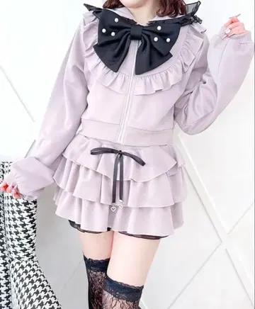 MARS 마즈 Princess Melody 후드티 셋업 핑크