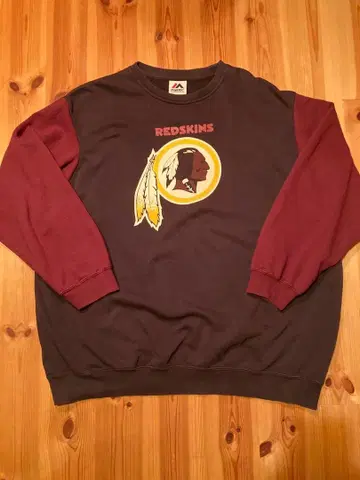 Majestic REDSKINS 올드 맨투맨