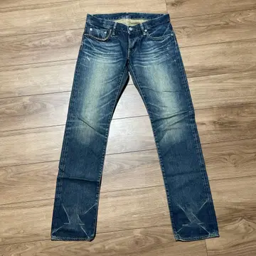 HYSTERIC JEANS 스트레이트 데님 다크 블루