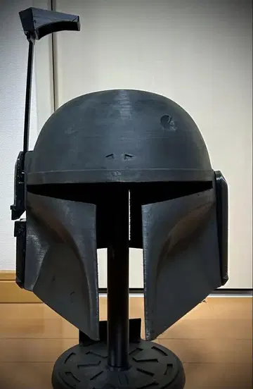 보바 페트 헬멧 1/1 사이즈 (도색 완료 백 아머 덤)