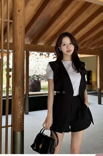 qung 폰테일 라지 셋업