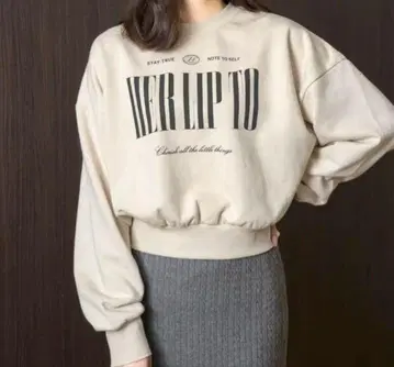 하립투 로고 맨투맨