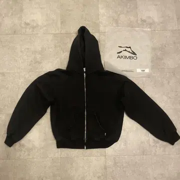 100% 정품 akimboclub 집업 후디