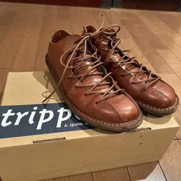 stripp 브라운 가죽 신발