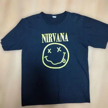 NIRVANA 니코짱 마크 티셔츠