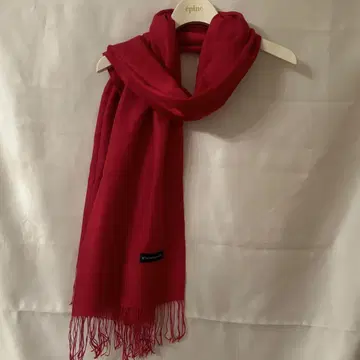 THE NATIONAL TRUST 머플러 빨간색 레드 숄