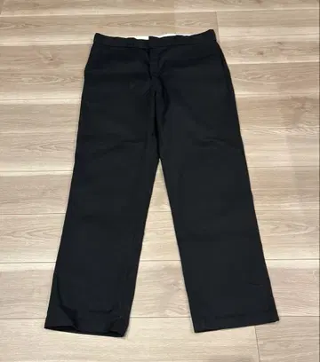 Dickies 874 워크 팬츠 오리지널 핏 W38 L32 블랙