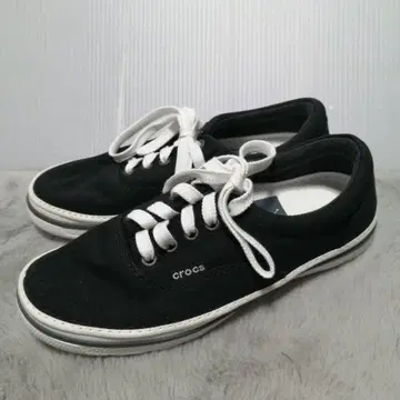 새상품급 crocs 블랙 23.0