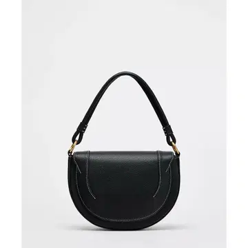 ZARA 캔버스 스티치 크로스백