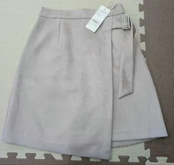 rienda 택 포함 새상품 핑크 랩스커트 M