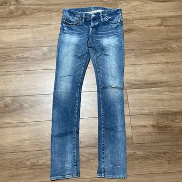 HYSTERIC JEANS 스키니 데님 라이트 블루