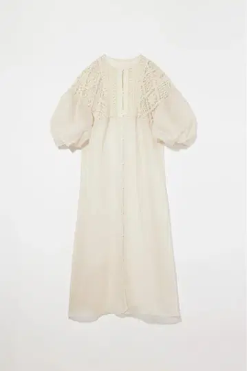 COTTON LACE PATCHWORK DOCKING ONE PIECE