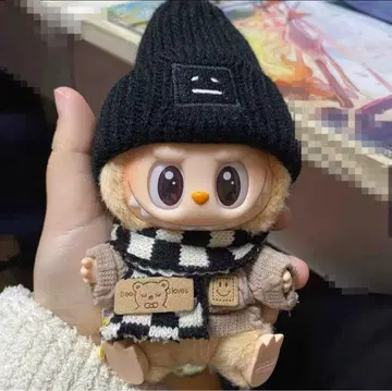 labubu 의류 라부부 봉제 인형 착용 3종 세트 새상품 당일 발송