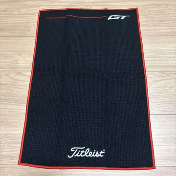 Titleist GT 타월 블랙/레드