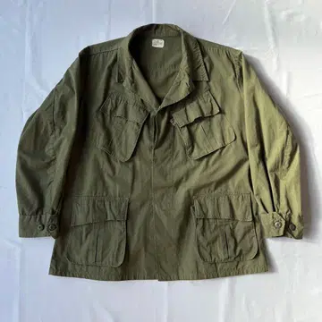 US ARMY FATIGUE JACKET 립스탑 L-SHORT