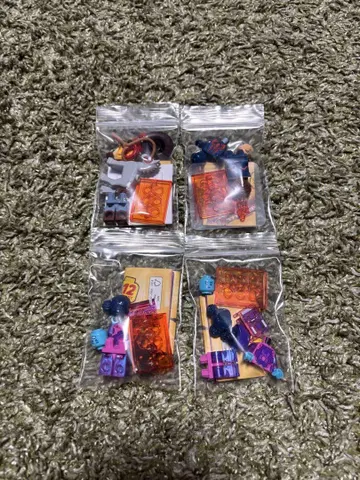레고 LEGO 스파이더맨 미니 피규어 4체 세트