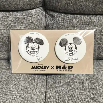 미키&프렌즈 x 킹&프린스 미키 캔뱃지