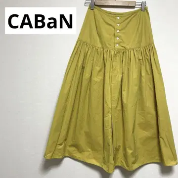 CABaN 플레어 스커트 머스타드 34 ( S )