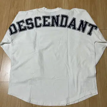 DESCENDANT 롱 T 화이트 사이즈 1