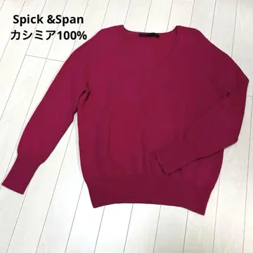 스픽 앤 스팬 캐시미어 100% V넥