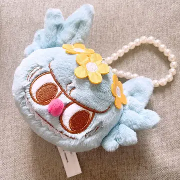 LABUBU POPMART 봉제 인형 마스코트 파우치