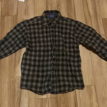 Pendleton 체크 무늬 플란넬 셔츠 M 사이즈