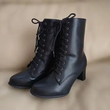 하카마용 레이스업 부츠 블랙 M 사이즈 하카마 부츠 졸업식 부츠 레이스업