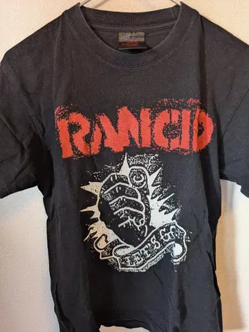 [ 당시 물품 ] RANCID 란시드 반팔 T셔츠 펑크 록 밴드T