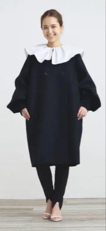 yori 더블 퍼프 슬리브 코트 블랙 새상품급 당일 발송!!