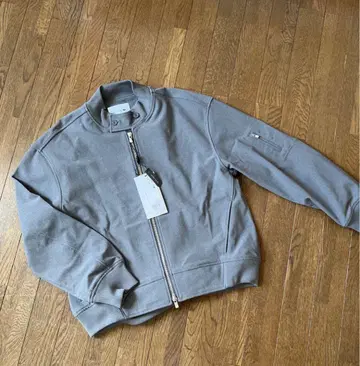 미사용 새상품 LACOSTE 그레이 아우터 블루종 집업 자켓