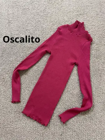 Oscalito 오스카리토 하이넥 립 니트