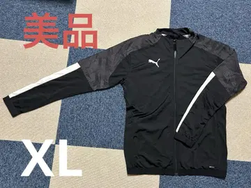 PUMA 블랙 긴팔 자켓 XL