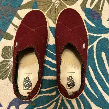 00s felt 소재 / 체크 라이너 / 단종 모델 / vans